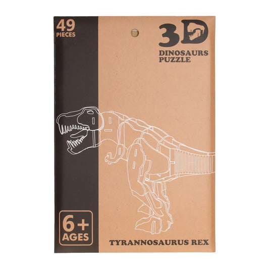 Houten 3D Puzzel Dinosaurus