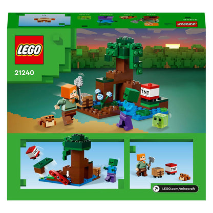 LEGO Minecraft 21240 Het Moerasavontuur