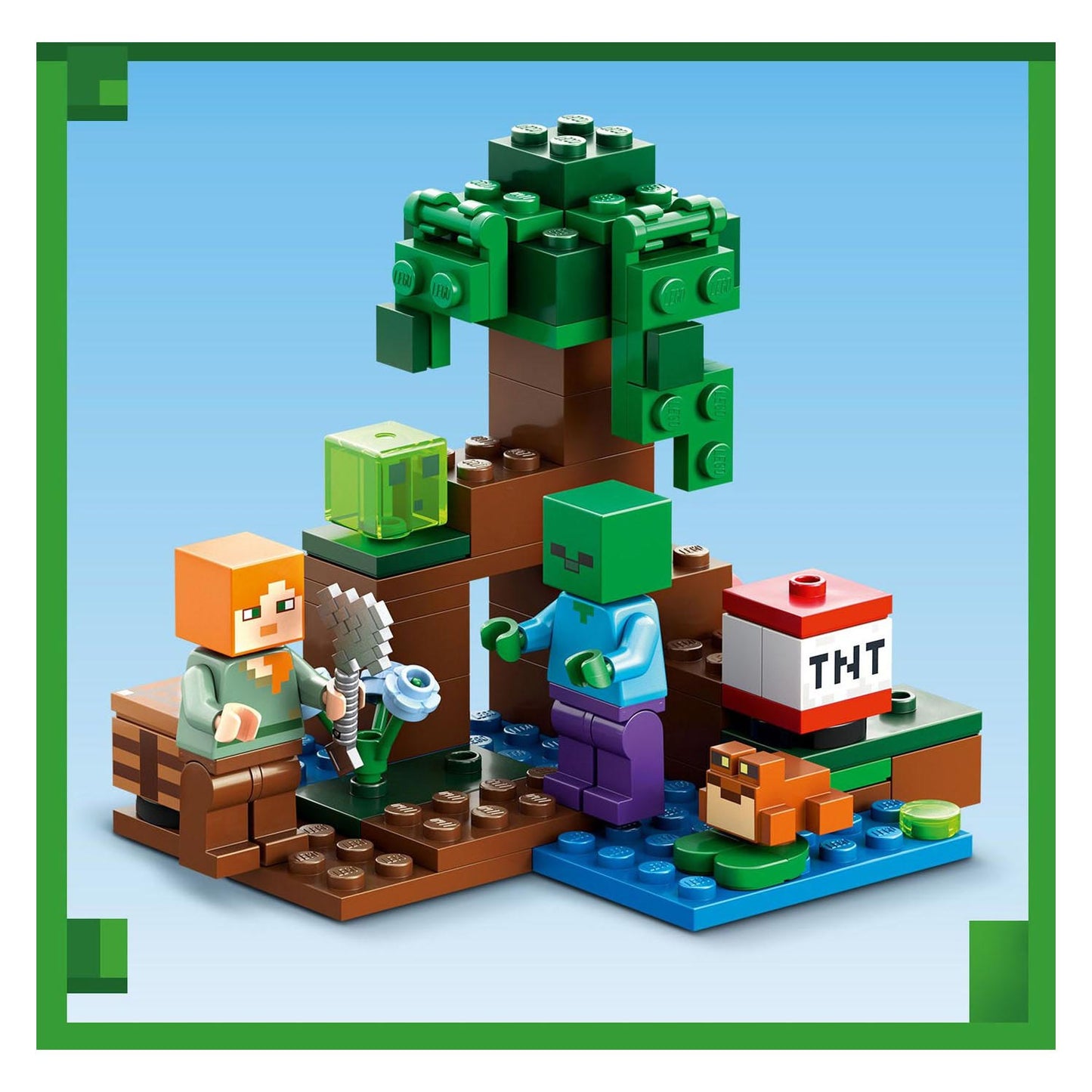 LEGO Minecraft 21240 Het Moerasavontuur