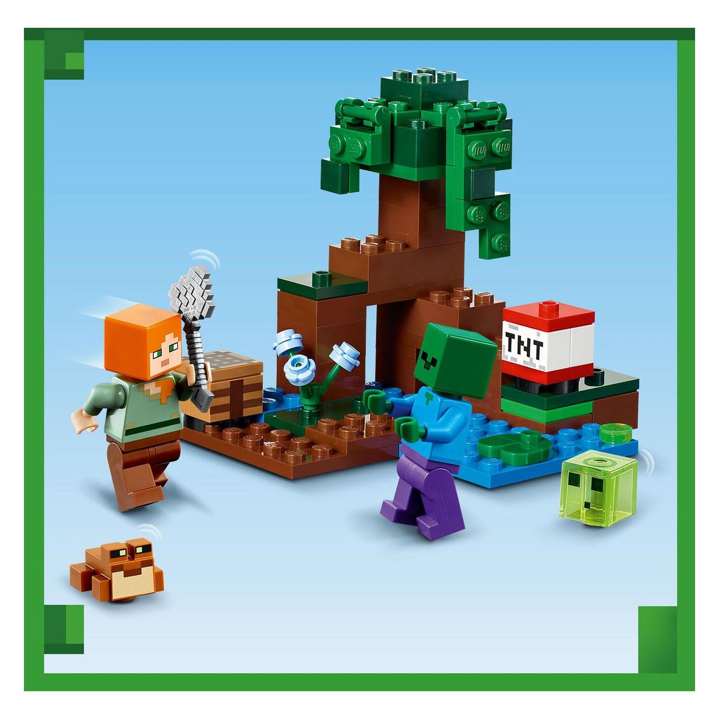 LEGO Minecraft 21240 Het Moerasavontuur