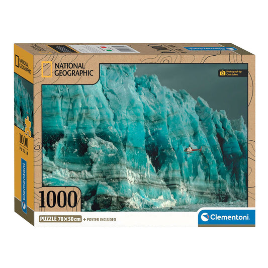 Clementoni Legpuzzel National Geographics - Gletsjer 1000 stukjes