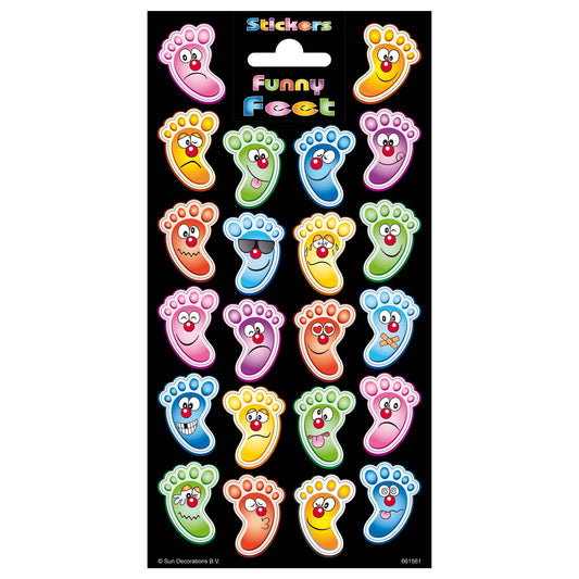 Stickervel Twinkle - Grappige Voeten