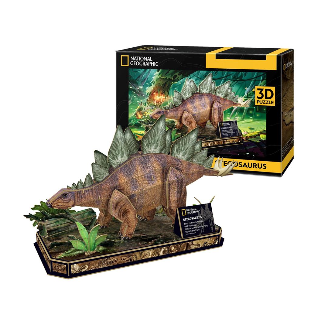 3D puzzel Stegosaurus dinosaurus