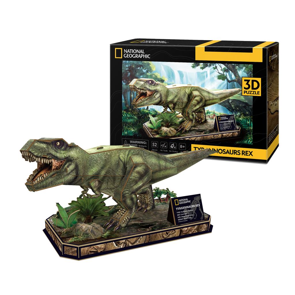 3D puzzel Tyrannosaurus Rex dinosaurus