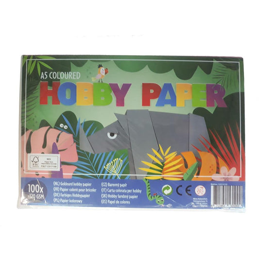 Hobbypapier Jungle Gekleurd 100x