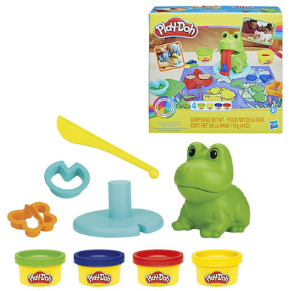 Play-Doh Kikker En Kleuren Starters Set Doos+Inhoud / speelgoed