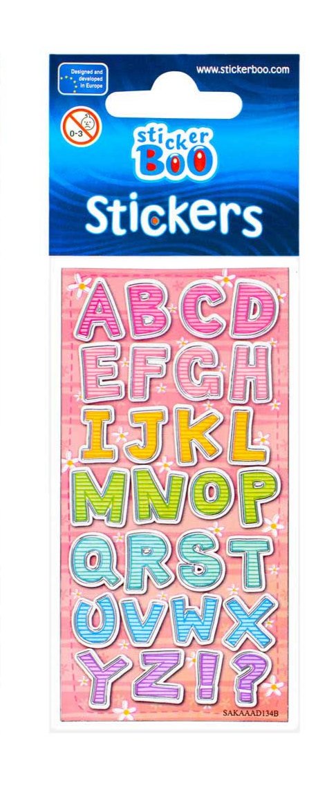 Stickervel Letters