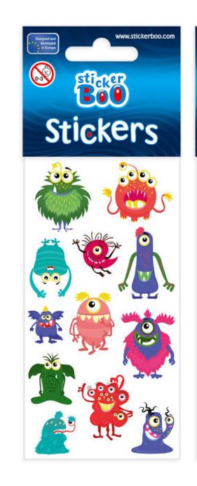 Stickervel Monsters