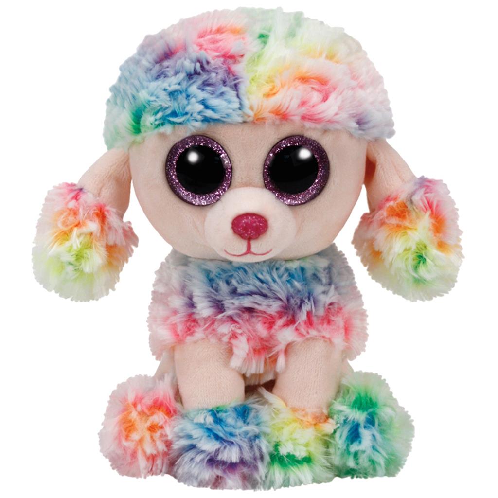 Ty Beanie Boo's Rainbow Poodle